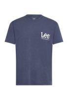Ss Tee Lee Jeans Blue