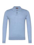 Merino Polo Shirt Morris Blue