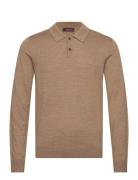 Merino Polo Shirt Morris Beige