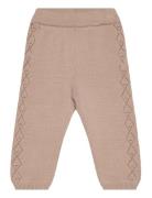 Pants Knit Fixoni Brown