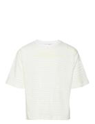 Vmleila Striped Ss Top Jrs Girl Vero Moda Girl White