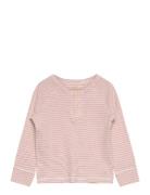 Striped Long Sleeve Grandad Copenhagen Colors Pink