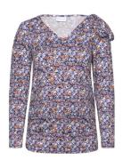 Mlpilar Asta L/S Jrs Top A. Mamalicious Patterned