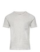 Striped T-Shirt With Pocket Copenhagen Colors Grey