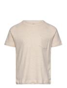 Striped T-Shirt With Pocket Copenhagen Colors Beige