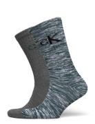 Ckj Sock 2P Slub Calvin Klein Grey