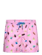 Ice Cream Swim Shorts Happy Socks Pink
