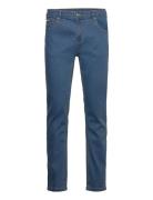 Tapered Fit Jeans Bleach Wash Lindbergh Blue