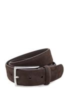 Suede Leather Semi Formal Belt Anderson's Brown