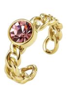 Lima Chain Ring Bud To Rose Gold