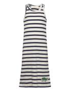 Lizard Patch Tank Dress Mini Rodini Patterned