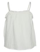 Vmnatali Singlet Top Wvn Girl Vero Moda Girl White