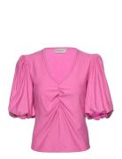 Rifagz Ss Balloon Blouse Gestuz Pink