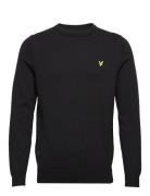 Cotton Crew Neck Jumper Lyle & Scott Black