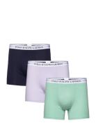 Stretch Cotton Boxer Brief 3-Pack Polo Ralph Lauren Underwear Purple