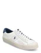 Sayer Leather-Suede Sneaker Polo Ralph Lauren White