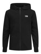 Jcoair Sweat Zip Hood Noos Jnr Jack & J S Black