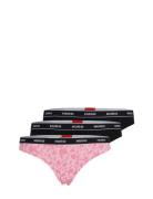 Triplet Thong Design HUGO Pink