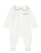 Cotton Body Pyjamas Mango White