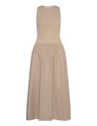 A-Line Dress Mango Beige