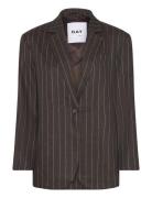 Emile - Casual Linen Stripe Day Birger Et Mikkelsen Brown