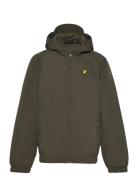 Zip Through Hooded Jacket Lyle & Scott Khaki