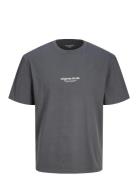 Jorvesterbro Tee Ss Crew Neck Noos Jack & J S Grey