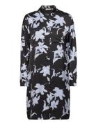 Mschirida Shirt Dress Aop MSCH Copenhagen Black