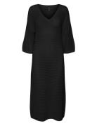 Vmmadera 3/4 Calf Dress Boo Vero Moda Black