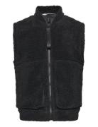 Kofu Fleece Bomber Vest T1 Rains Black