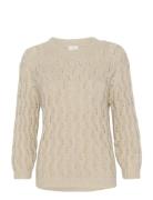 Kalena Knit Pullover Kaffe Cream