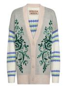 Jaquard And Knitted Cardigan Stella Nova Patterned