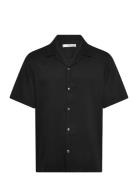 Regular-Fit Shirt With Bowling Neck Mango Black