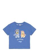 Bluey Printed T-Shirt Mango Blue