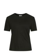 Vialexia O-Neck S/S T-Shirt - Noos Vila Black