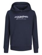 Jjalvis Sweat Hood Jnr Jack & J S Navy