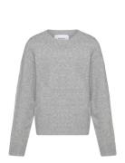 Vmdoffy Ls O-Neck Blouse Ga Noos Girl Vero Moda Girl Grey