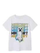 Nkmjin Minecraft Ss Top Box Noos Bfu Name It White