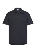 Regular-Fit Ribbed Cotton Polo Shirt Mango Navy