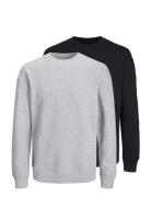 Jjebradley Sweat Crew 2Pk Mp Jack & J S Grey