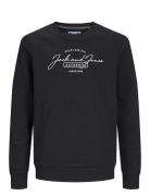 Jjferris Sweat Crew Neck Jnr Jack & J S Black