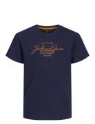 Jjferris Tee Ss Crew Neck Jnr Jack & J S Navy