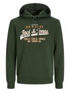 Jjelogo Sweat Hood 2 Col 24/25 Noos Jack & J S Green