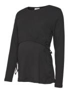 Mlcaileen June L/S Jrs Top 2F Mamalicious Black