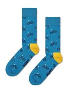 Bike Sock Happy Socks Blue