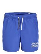 Jjstyd Swim Shorts Ln Jnr Jack & J S Blue