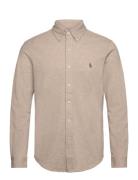 Featherweight Mesh Shirt Polo Ralph Lauren Beige