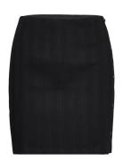 Badge Rib Elongated Skirt Calvin Klein Jeans Black