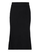 Objmalena Knit Skirt Object Black