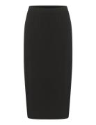 Kamalli Jersey Skirt Kaffe Black